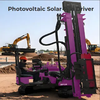 Photovoltaic Solar Pile Driver