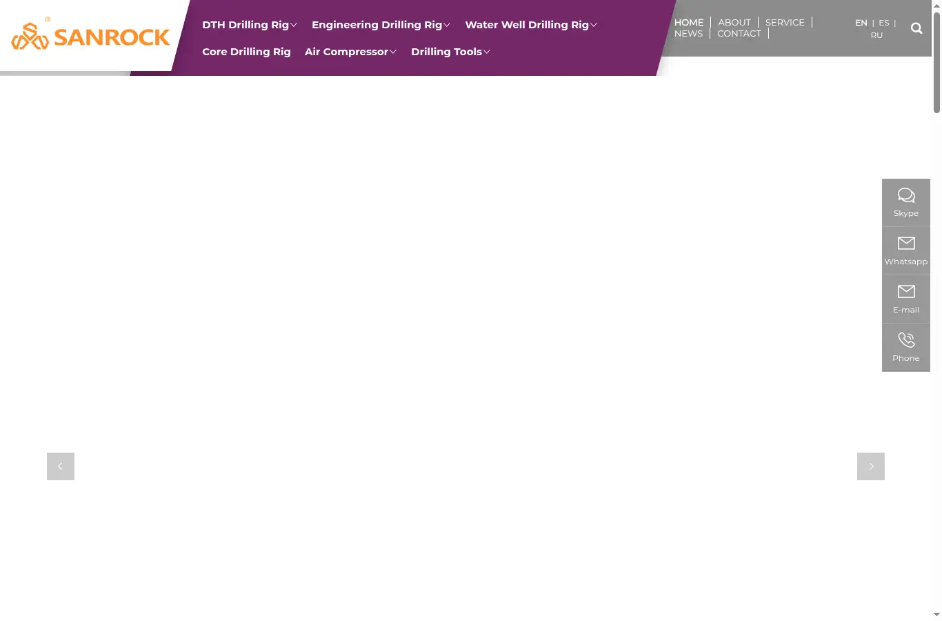 sanrock.com.cn homepage screenshot
