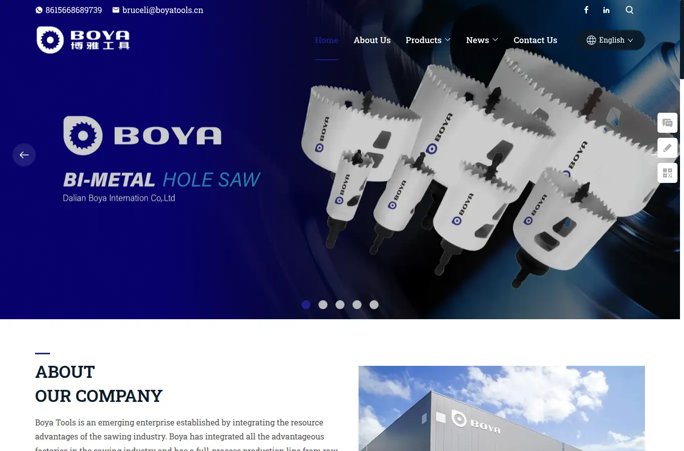 boyatools.com homepage screenshot