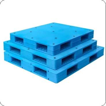 Welded Double-Sided Flat Plastic Pallets