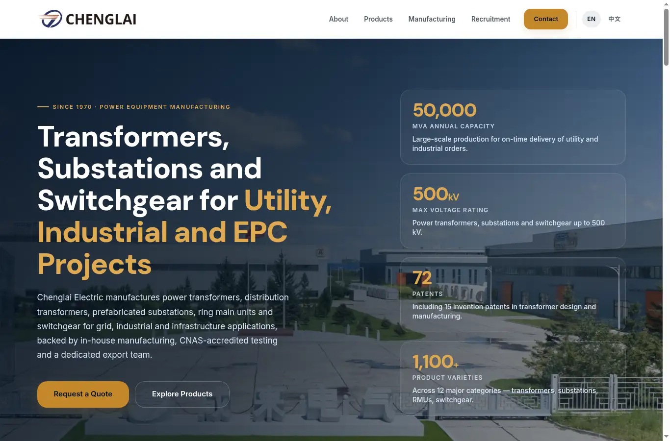 cl-dq.com homepage screenshot