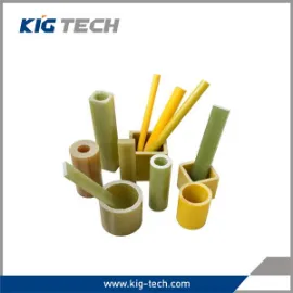 Hollow core fiberglass rod