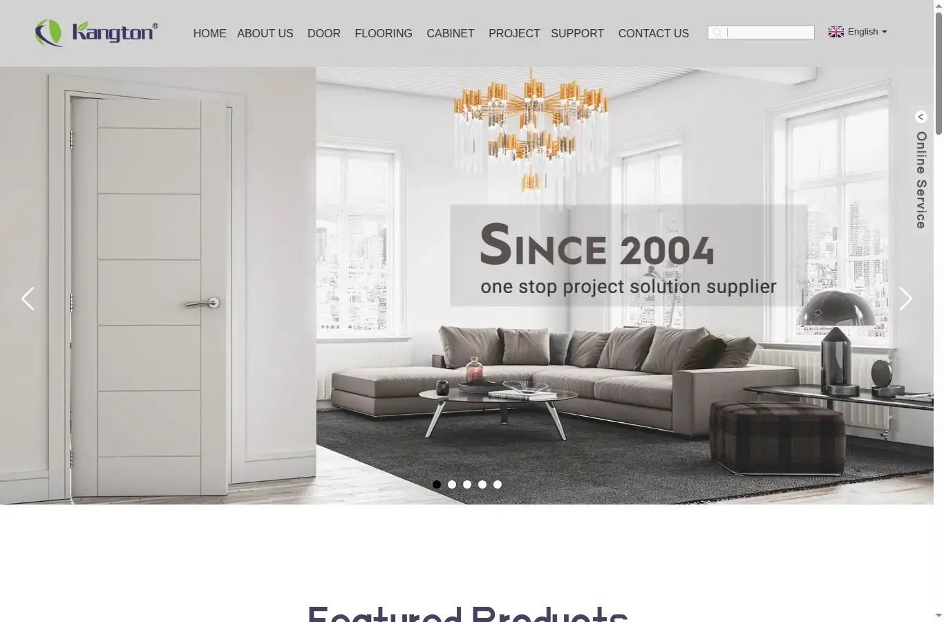 kangton.com homepage screenshot