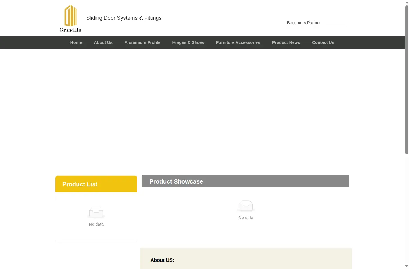 grandhu.com homepage screenshot
