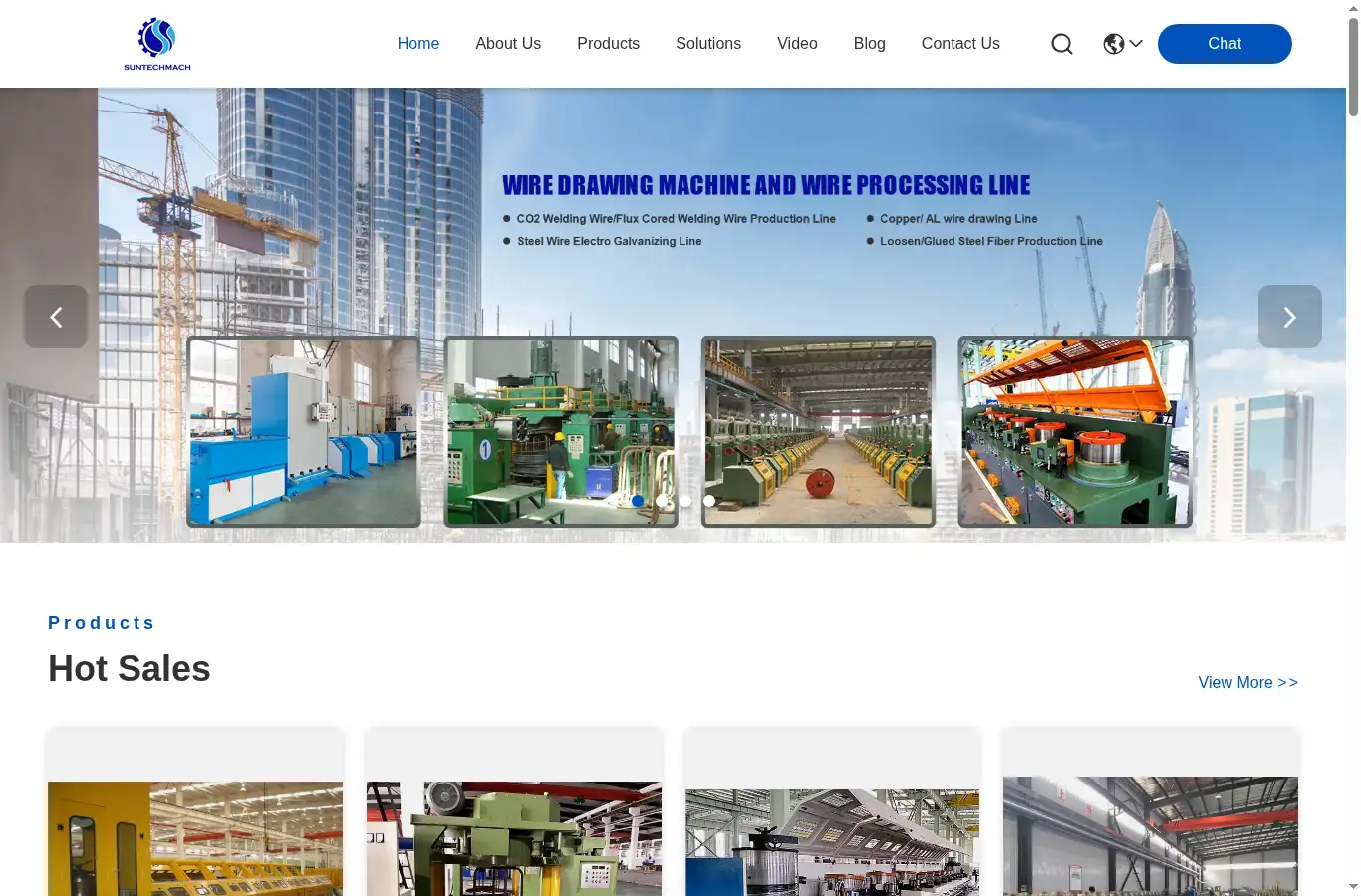 cnsuntech.com/en homepage screenshot