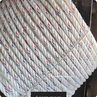 Factory Supply High Tensile 48mm 80mm 96mm diameter 8 strand polyester polypropylene nylon danline rope pp mooring rope