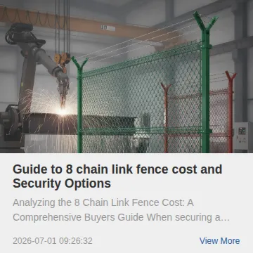 Guide to 8 chain link fence cost and Security Options