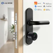 Retrofit Smart Door Lock Key Turner Electronic Digital Smart Lock Fits EURO Profile Cylinders_T32