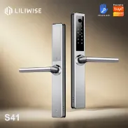 Bluetooth Electronic Slim Smart Door Handle Locks for Home Office Apartment_S41