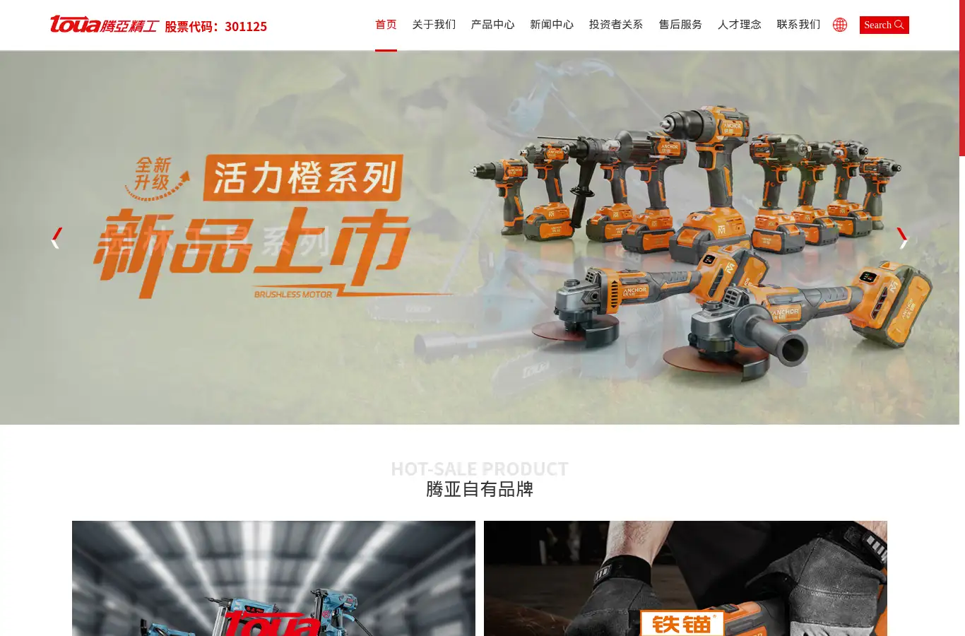 tengyanjjg.com homepage screenshot