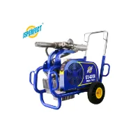 Gas Powered Airless Putty Sprayer High Pressure Wall Spraying Machine