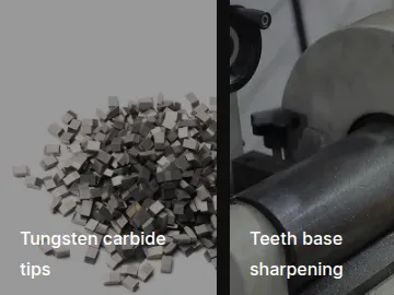 Tungsten carbide tips