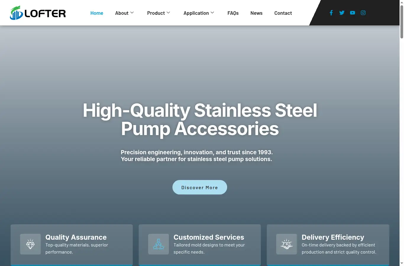 tzlofter.com homepage screenshot
