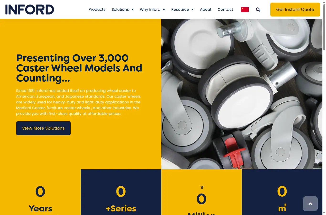 infordcaster.com homepage screenshot