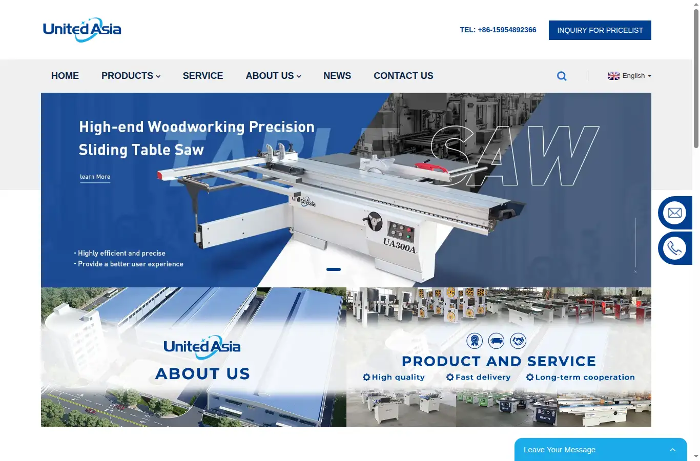 unit-asia.com homepage screenshot