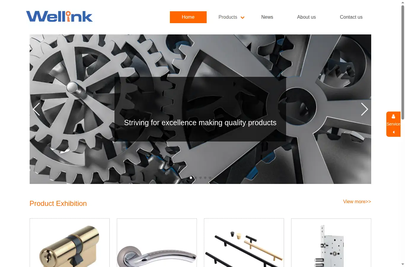 wellinkhardware.com homepage screenshot