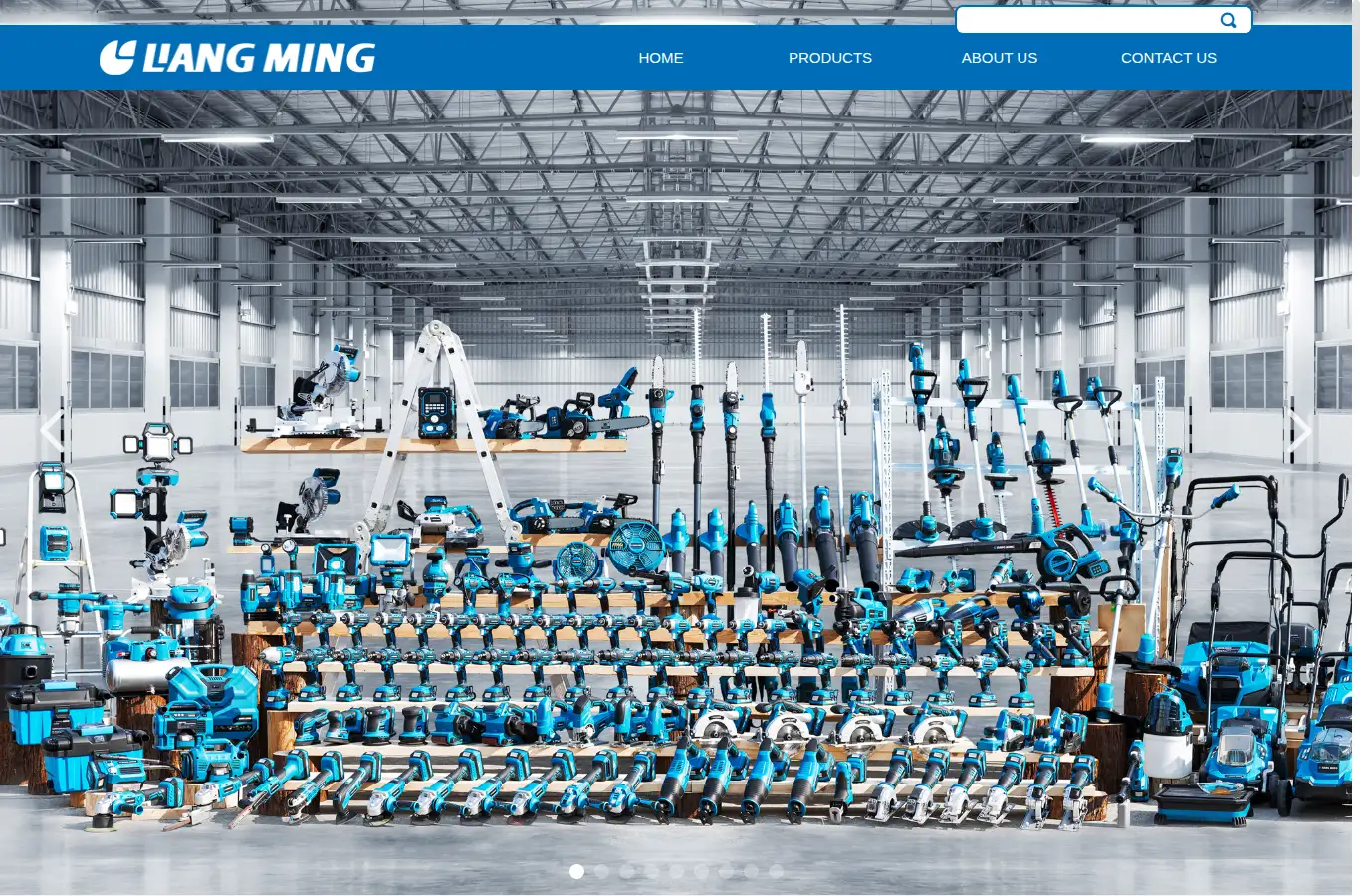 liangming-tools.com homepage screenshot