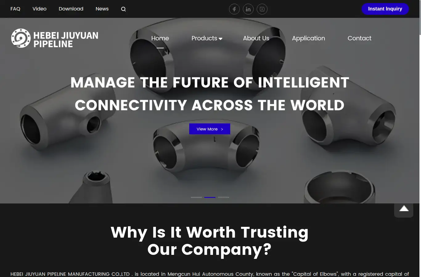 hbjypipeline.com homepage screenshot