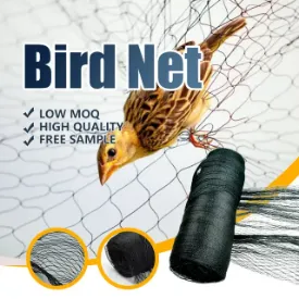 100% HDPE Agriculture Bird Protection Net
