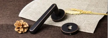 Zinc and aluminum door handles