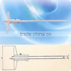 Vernier Depth Gauge With Pin Probe Stainless