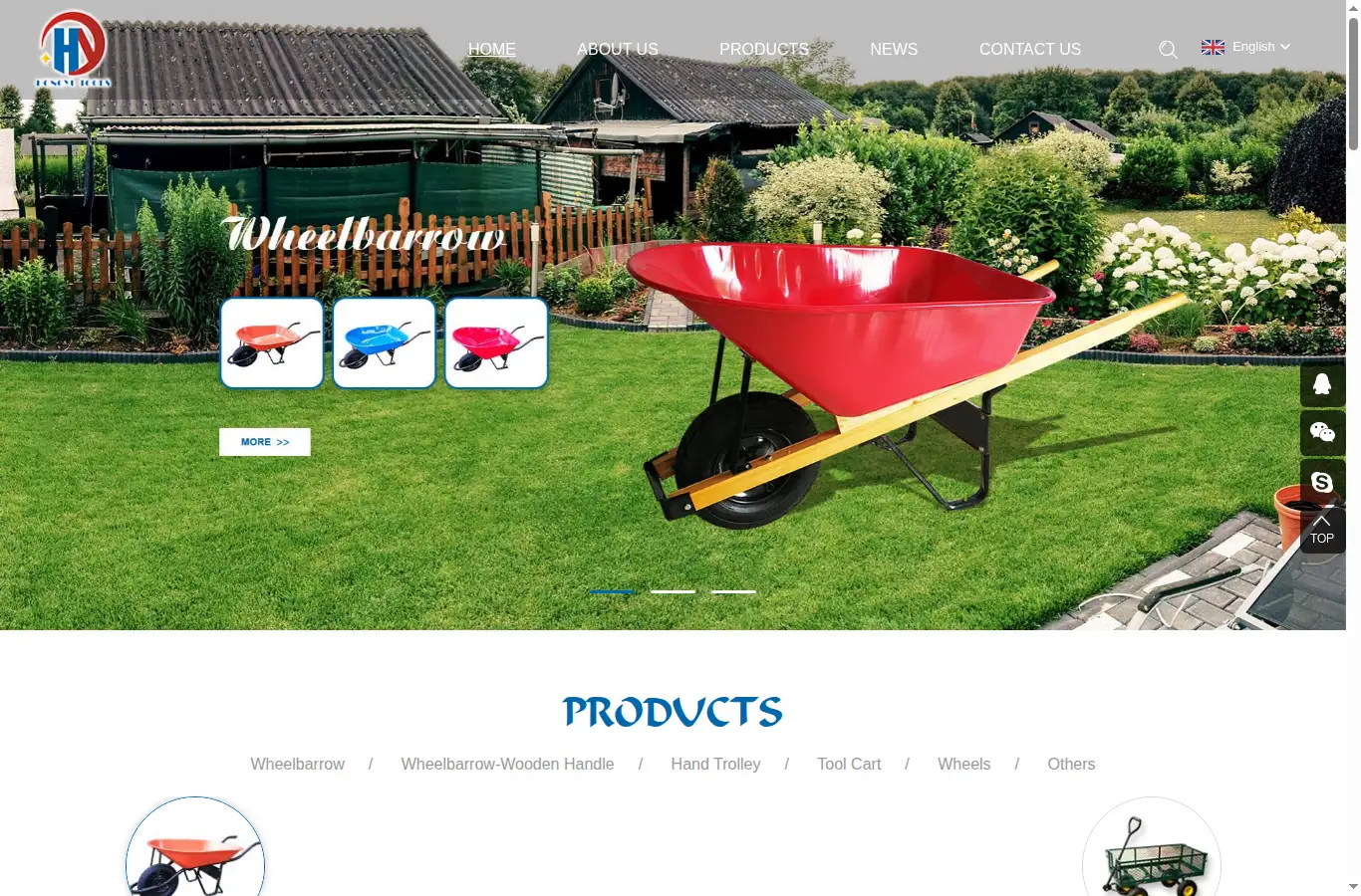 hongyutools.com homepage screenshot