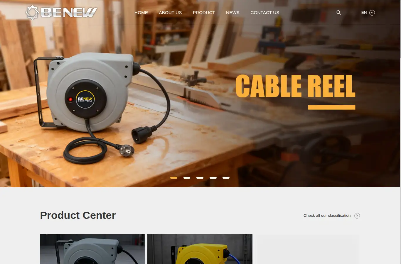 benewtools.com homepage screenshot