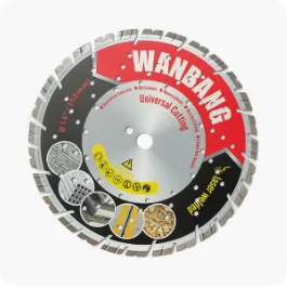 Laser welded diamond saw blade for concrete and granite fast cutting
