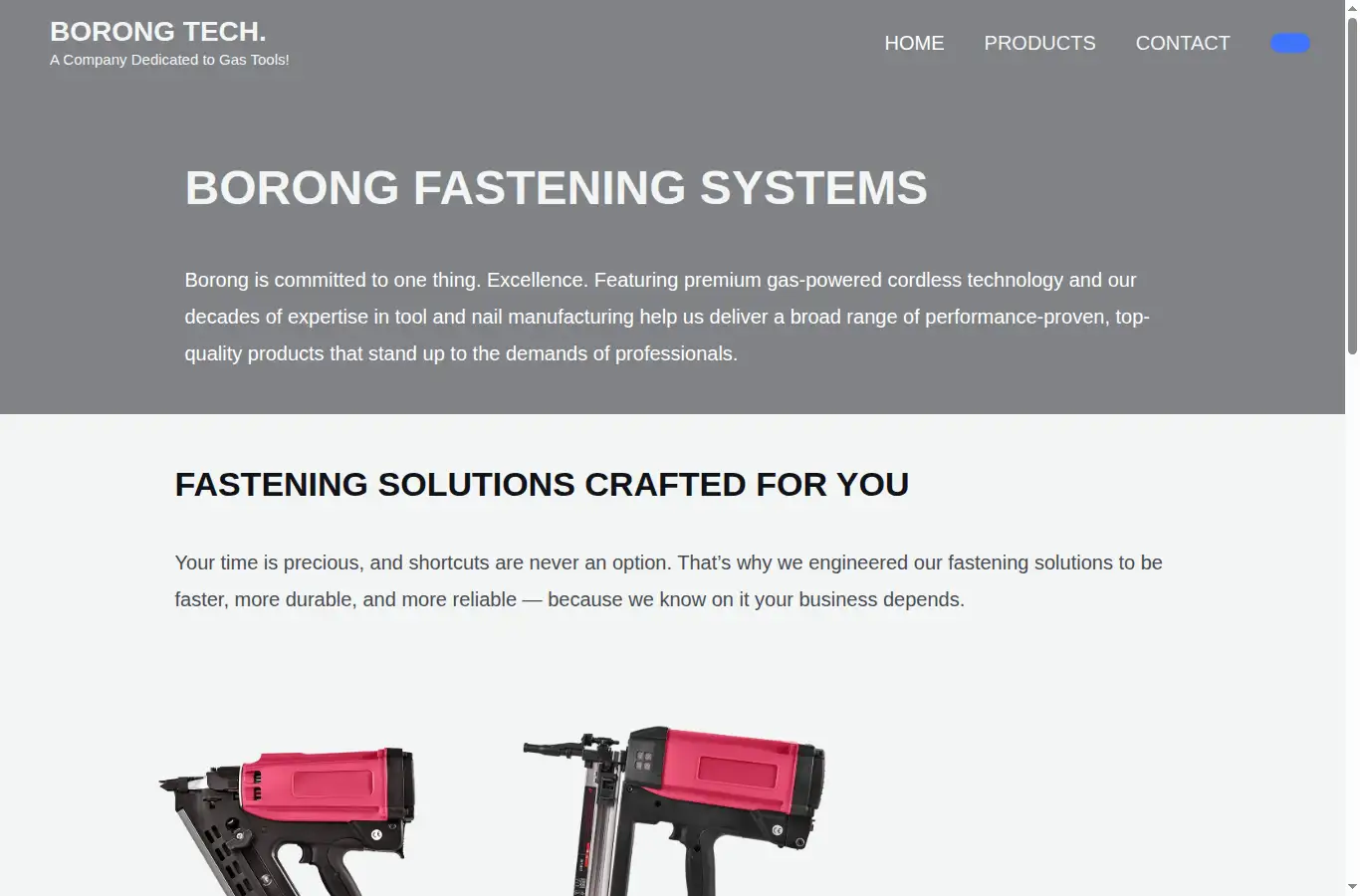 borongtech.com homepage screenshot