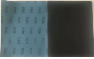 P240 Black Aluminum Oxide Abrasive Cloth