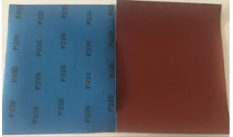 P220 Red Aluminum Oxide Abrasive Cloth