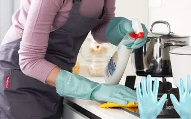 PVC Cleaning Gloves