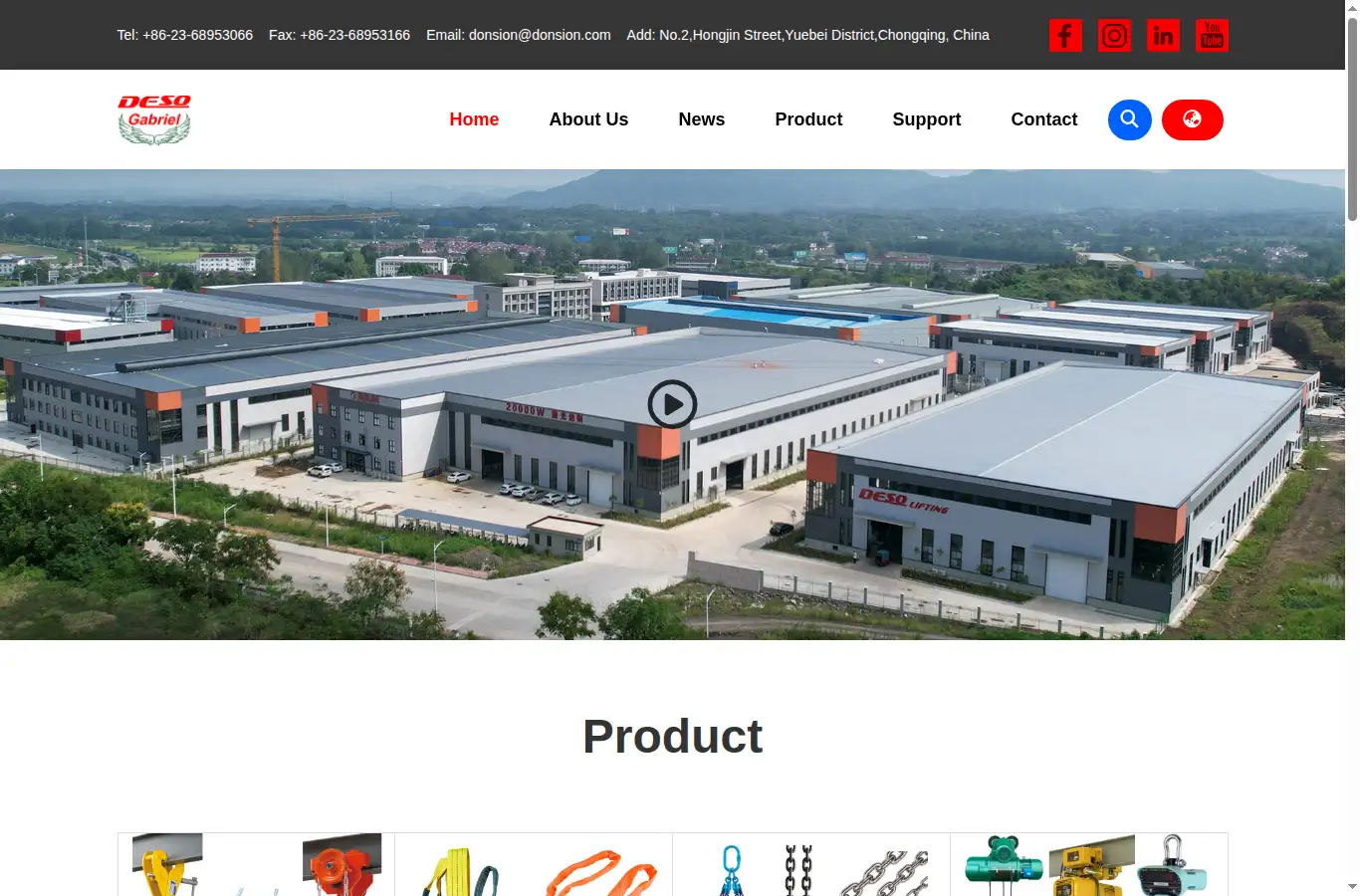 desolifting.com homepage screenshot