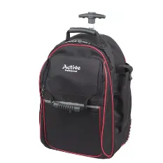 Heavy Duty Trolley Tool Backpack Car Detailing 600d Polyester Tool Bag Tools Backpack for Electrician Tools 