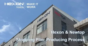 Hexon & Newtop stripping plier producing process