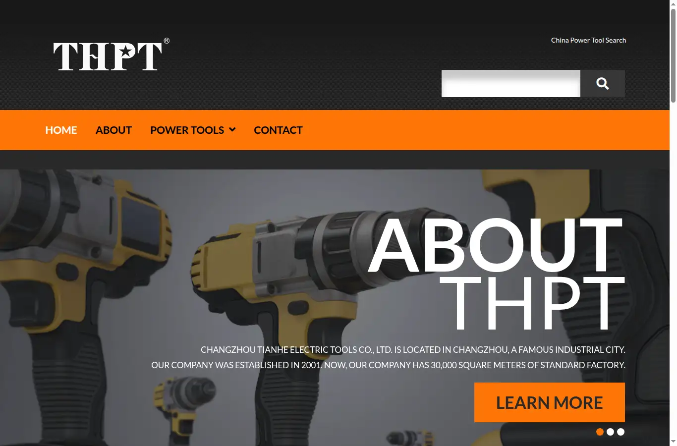 thtool.com homepage screenshot