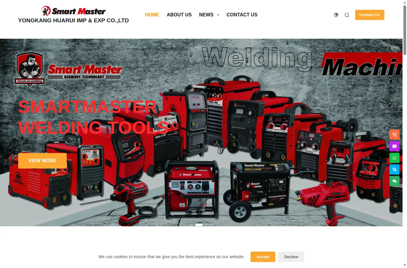 smartmastertools.com homepage screenshot