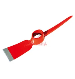Machine forged steel pick mattock head P406