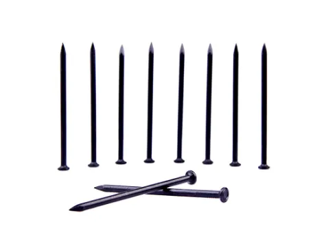 Black Concrete Nails