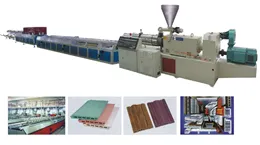 PVC window profile making line