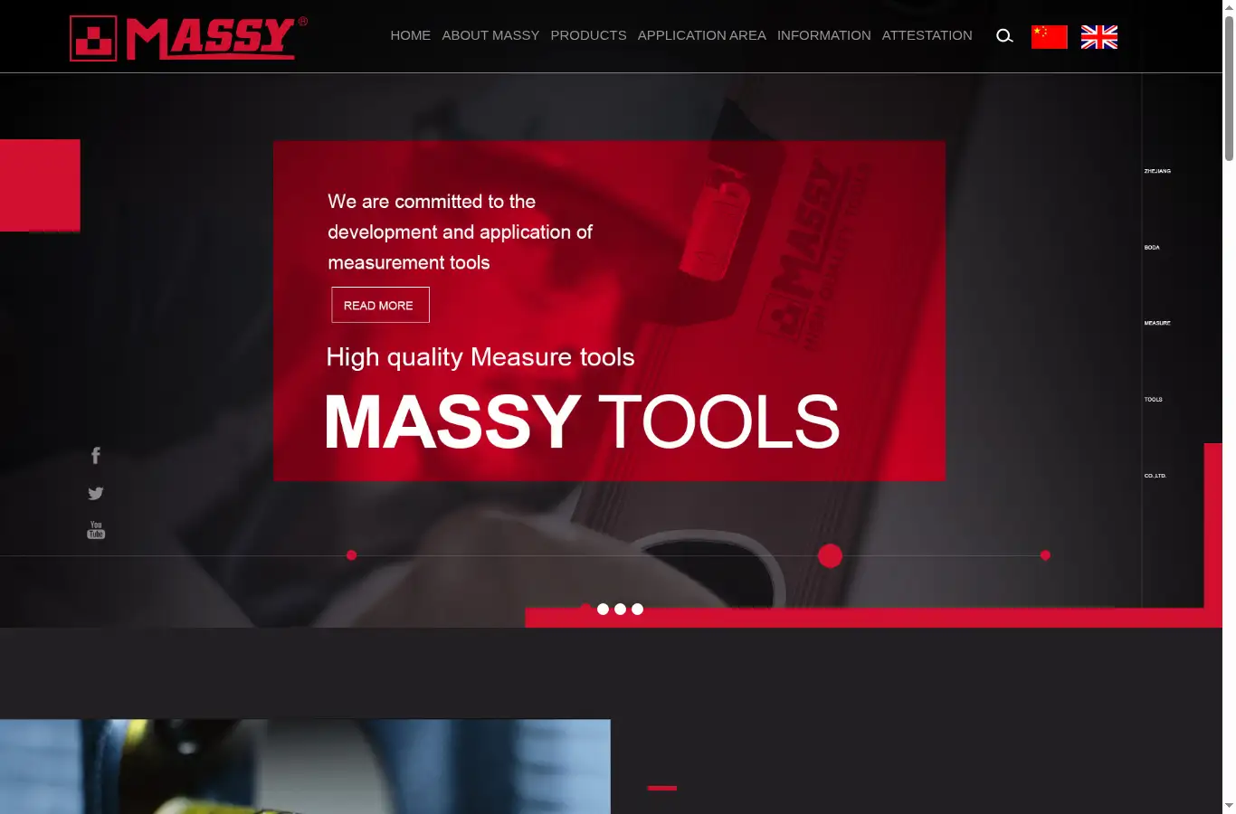 massytools.com homepage screenshot