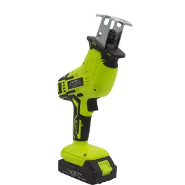 FEIHU 21V Industrial Grade Cordless Power Saw Kit DIY Handheld Saber Saw for Metal 1 Lithium Battery 1 Charger for Woodw