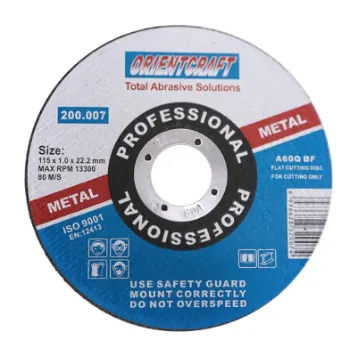 Type 41 Fibreglass Reinforced Flat Cut-off Wheel