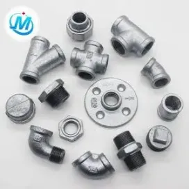 Malleable iron pipe fittings
