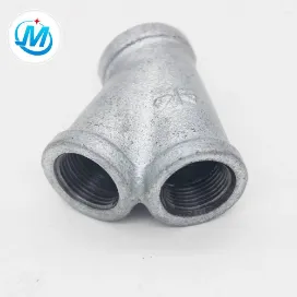 High Quality Malleable Iron Pipe Fitting lareral Y branch