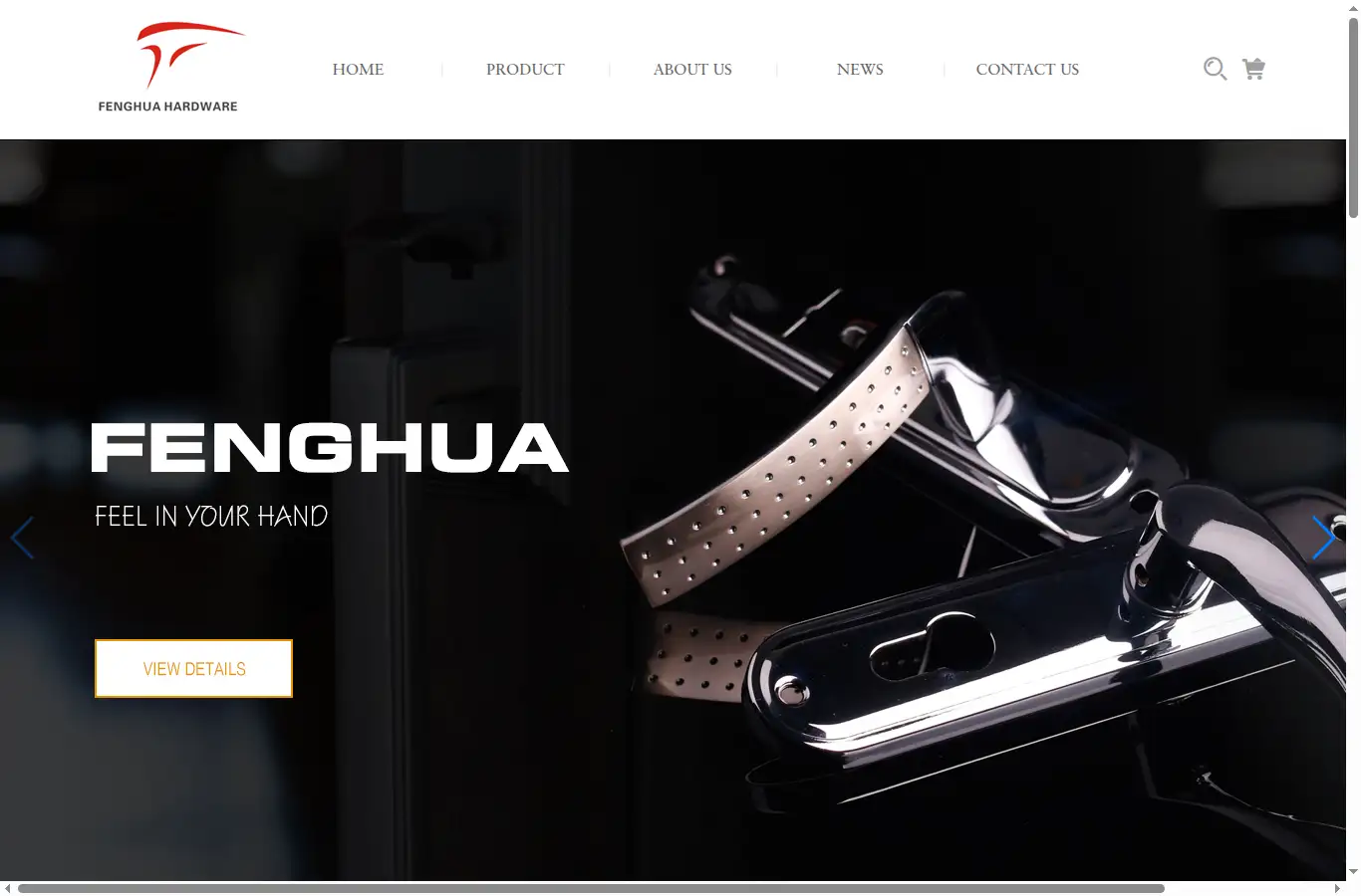 fh-hardware.com homepage screenshot