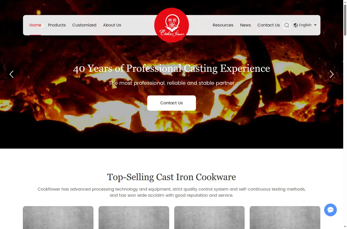 chuihuacasting.com homepage screenshot