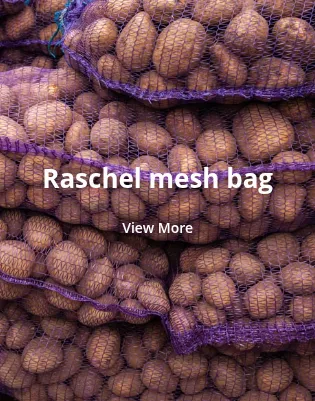 raschel mesh bag