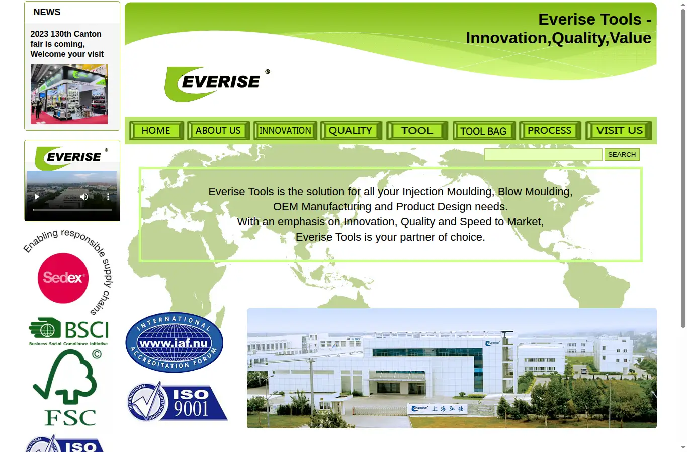 everisetools.com homepage screenshot