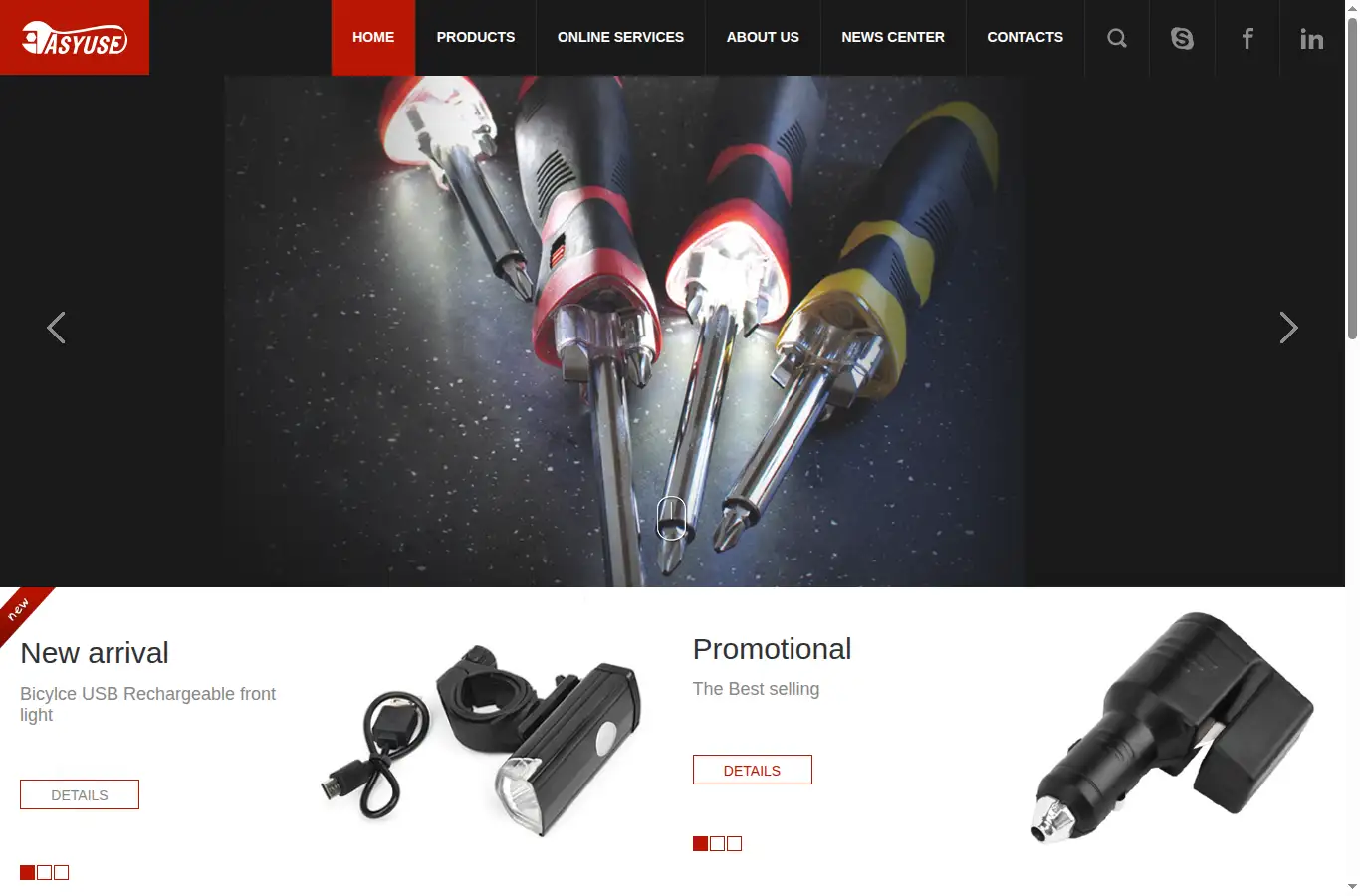 toolscenter.com homepage screenshot